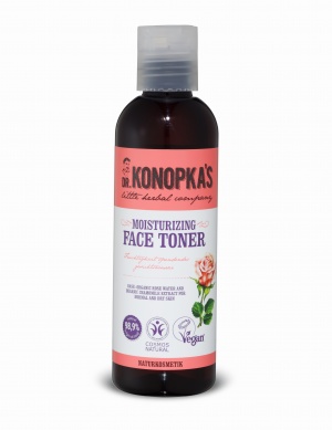 Moisturizing face tonic for dry and normal skin