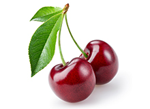 Cherry mask for withering skin