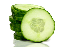 Cucumber and quince lotion for oily skin