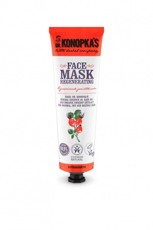 Repairing facemask for dry and normal skin